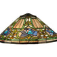 Meyda 26.5"H Tiffany Floral Table Lamp '124816