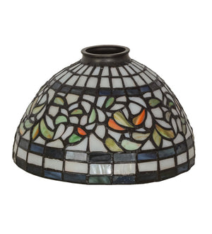 Meyda 8" Wide Tiffany Turning Leaf Shade '127295