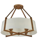 Meyda 31"W Cilindro Lucy Semi-Flushmount 129153