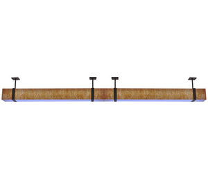 Meyda 144"L Quadrato Linear Semi-Flushmount 129574
