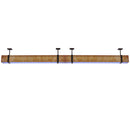 Meyda 144"L Quadrato Linear Semi-Flushmount 129574