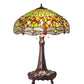 Meyda 31" High Tiffany Hanginghead Dragonfly Table Lamp - 129745