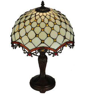 Meyda 20"H Jeweled Katherine Table Lamp '130761