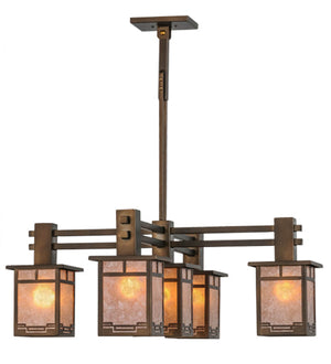 Meyda 36"W Roylance 5 LT Chandelier 131646