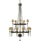 Meyda 48" Wide Amaury 15 Light Two Tier Chandelier- 132050