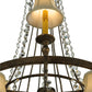 Meyda 48" Wide Amaury 15 Light Two Tier Chandelier- 132050