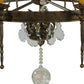 Meyda 48" Wide Amaury 15 Light Two Tier Chandelier- 132050
