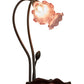 Meyda 16" High Lavender Pond Lily 2 LT Accent Lamp '13209