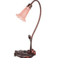 Meyda 16" High Pink Pond Lily Accent Lamp '13447