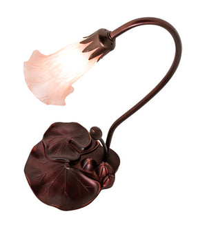 Meyda 16" High Pink Pond Lily Accent Lamp '13447