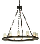 Meyda 42"W Loxley 12 LT Chandelier '136074