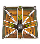 Meyda 17" Square Abilene Shade '135223