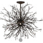 Meyda 36"w Pussy Willow Led Pendant - 136523