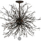 Meyda 36"w Pussy Willow Led Pendant - 136523
