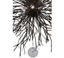 Meyda 36"w Pussy Willow Led Pendant - 136523