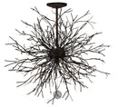 Meyda 36"w Pussy Willow Led Pendant - 136523