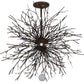 Meyda 36"w Pussy Willow Led Pendant - 136523