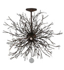 Meyda 36"w Pussy Willow Led Pendant - 136523