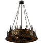 Meyda 48"w Tall Pines Chandel-Air- 137589
