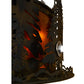Meyda 48"w Tall Pines Chandel-Air- 137589