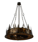 Meyda 48"w Tall Pines Chandel-Air- 137589