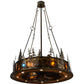 Meyda 48"w Tall Pines Chandel-Air- 137589