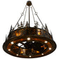 Meyda 48"w Tall Pines Chandel-Air- 137589