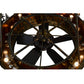 Meyda 48"w Tall Pines Chandel-Air- 137589