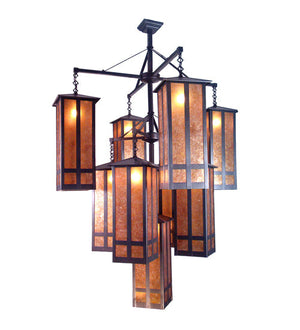 Meyda 47"W Church Street 9 LT Chandelier '13793