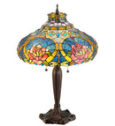 Meyda 26"H Dragonfly Rose Table Lamp '138108
