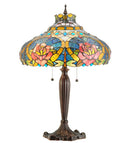 Meyda 26"H Dragonfly Rose Table Lamp '138108