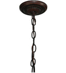 Meyda 20.5"W Peaches Inverted Pendant '138113