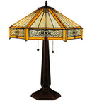 Meyda 24.5"H Peaches Table Lamp '138116