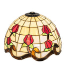 Meyda 12" Wide Roseborder Shade '13865