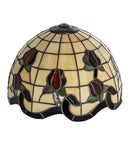 Meyda 12" Wide Roseborder Shade '13865