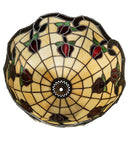 Meyda 12" Wide Roseborder Shade '13865