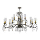 Meyda 62" Long Windsor 14 Light Oblong Chandelier- 138846