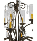 Meyda 62" Long Windsor 14 Light Oblong Chandelier- 138846