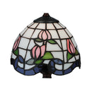 Meyda 7"W ROSEBORDER SHADE '139063