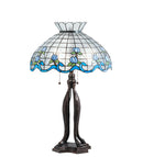 Meyda 31" High Roseborder Table Lamp- 140466