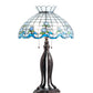 Meyda 31" High Roseborder Table Lamp- 140466