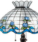 Meyda 31" High Roseborder Table Lamp- 140466