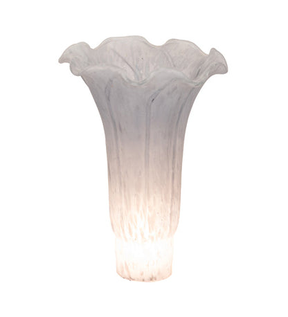 Meyda 4" Wide X 6" High Grey Pond Lily Shade '141330