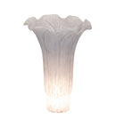 Meyda 4" Wide X 6" High Grey Pond Lily Shade '141330
