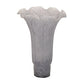 Meyda 4" Wide X 6" High Grey Pond Lily Shade '141330