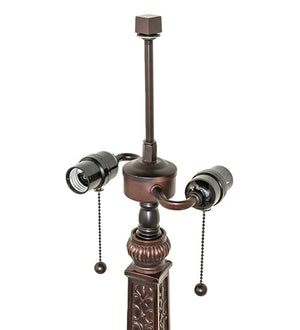 Meyda  27" High Decorative Mission Table Base '141831