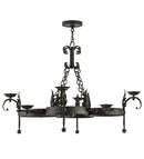 Meyda 42"W Andorra 8 LT Chandelier '142876