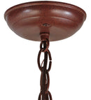 Meyda 5.5"sq Pine Branch Valley View Led Mini Pendant - 142074