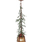 Meyda 5.5"sq Pine Branch Valley View Led Mini Pendant - 142074