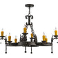 Meyda 42"W Andorra 8 LT Chandelier '142876